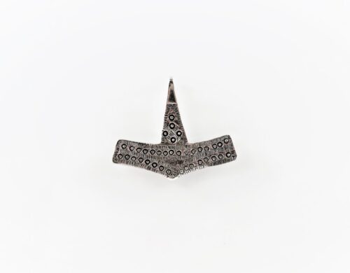 Large Thor's Hammer Pendant - Silver