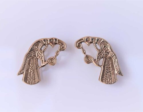 Odin's Ravens Huginn and Muninn (Bronze)